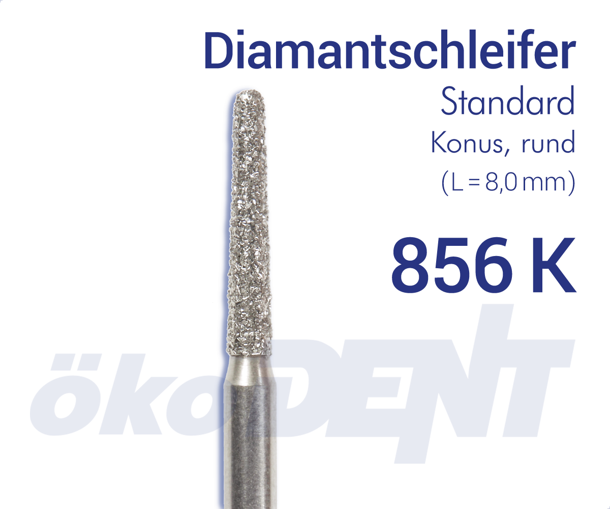 Diamantschleifer Zylinderkonus K / Diamond Bur Cylinder-Cone K