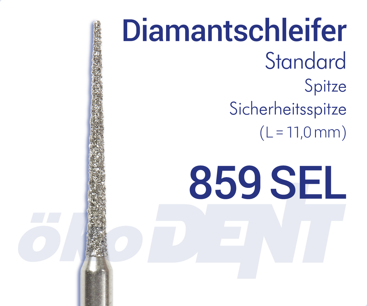 Diamantschleifer Nadelform SEL / Diamond Bur Needle SEL