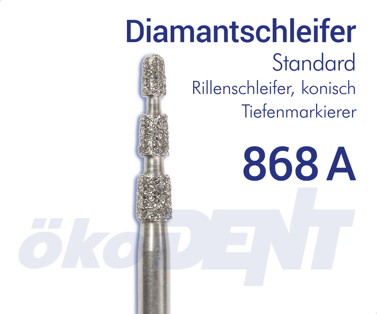 Diamantschleifer Prepform / Diamond Bur Prep 868A