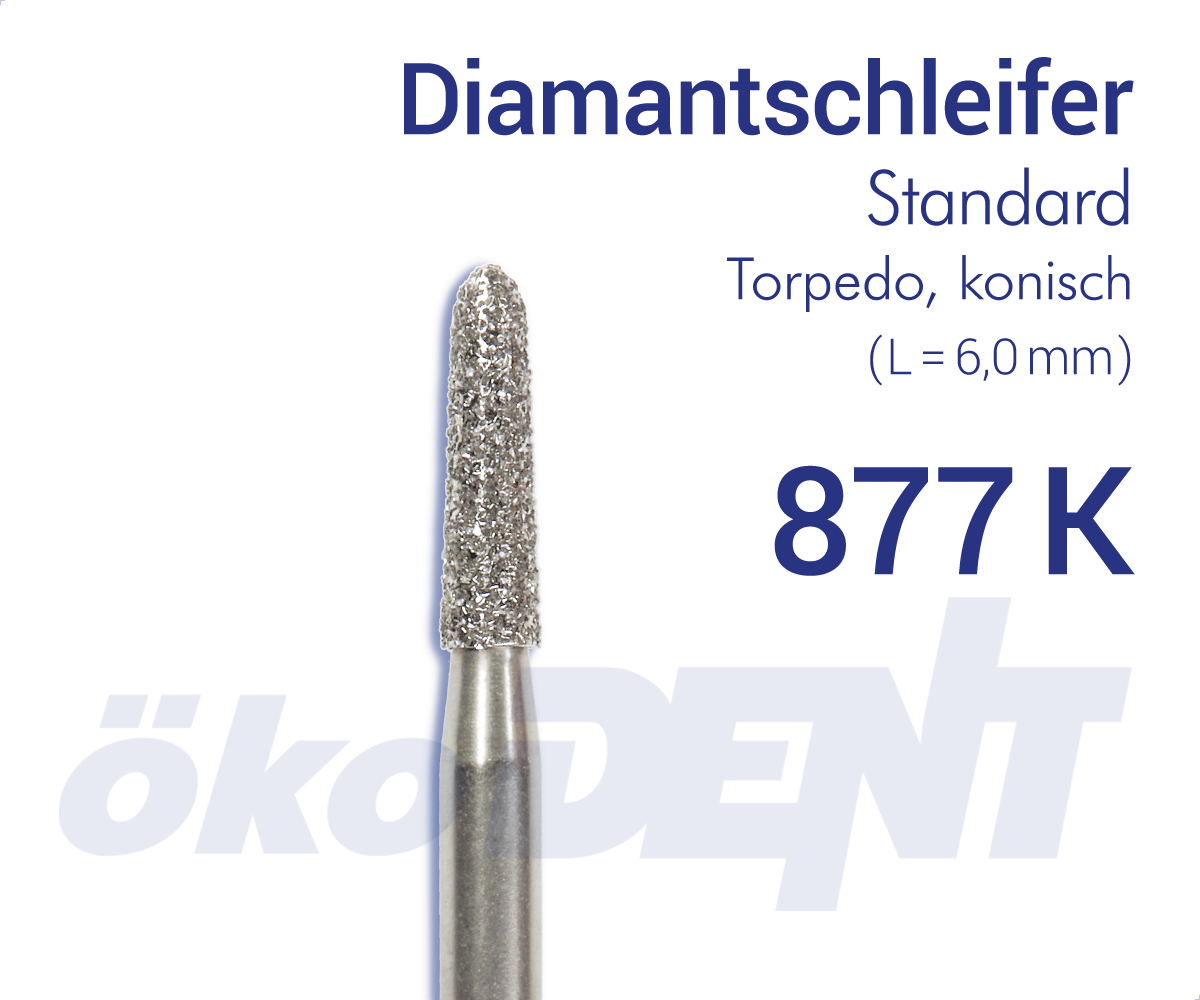 Diamantschleifer Torpedo K / Diamond Bur Torpedo K