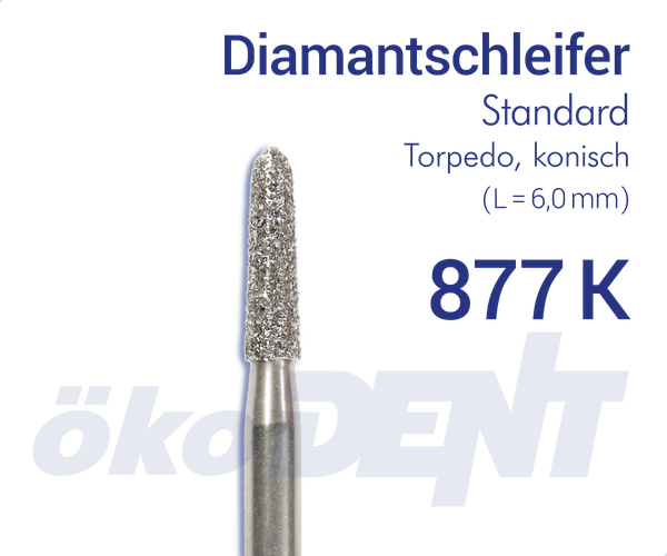 Standard-Diamant 877K - Torpedo, konisch