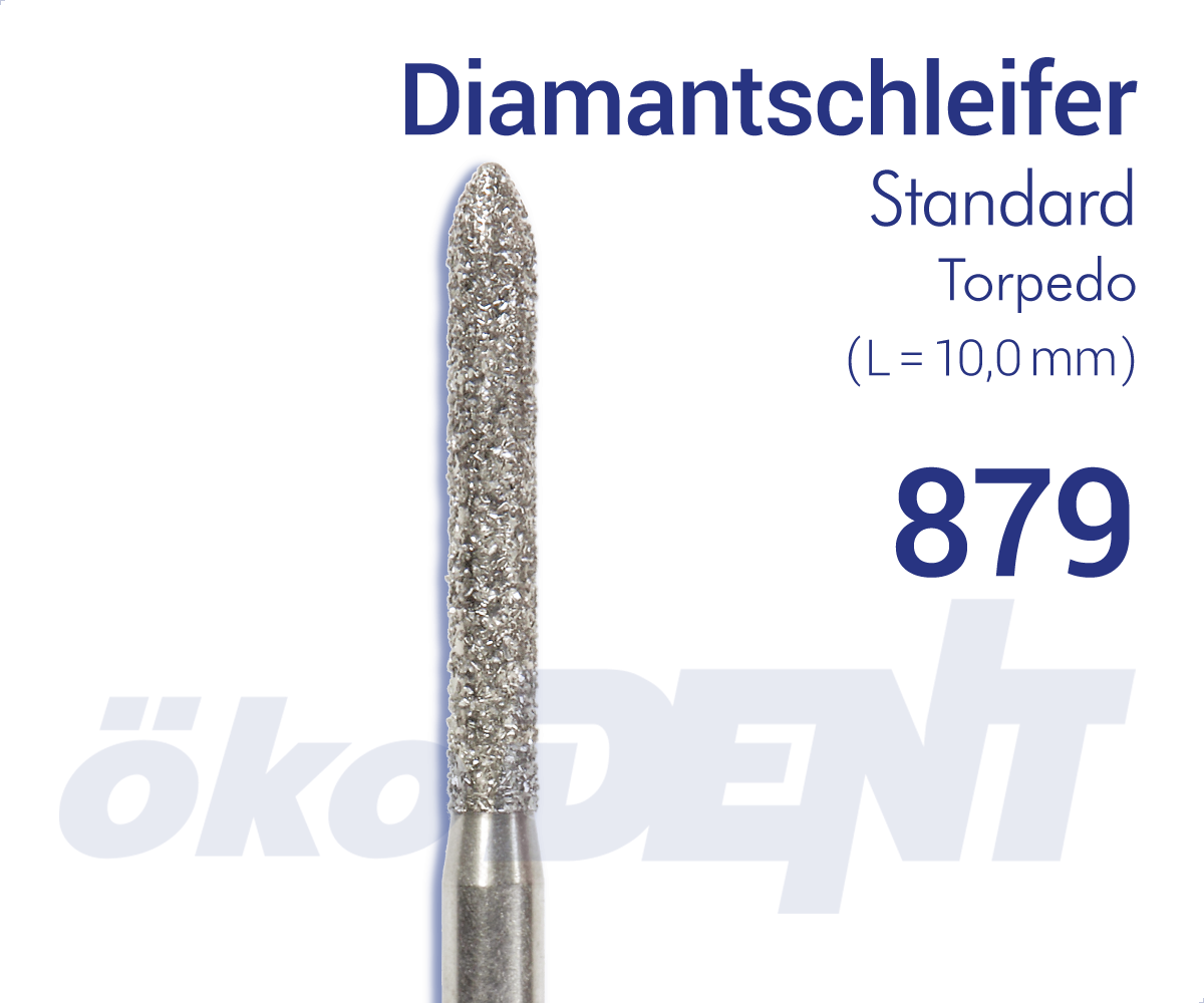 Standard-Diamant 879 - Torpedo – ökoDENT, Diamond Burs
