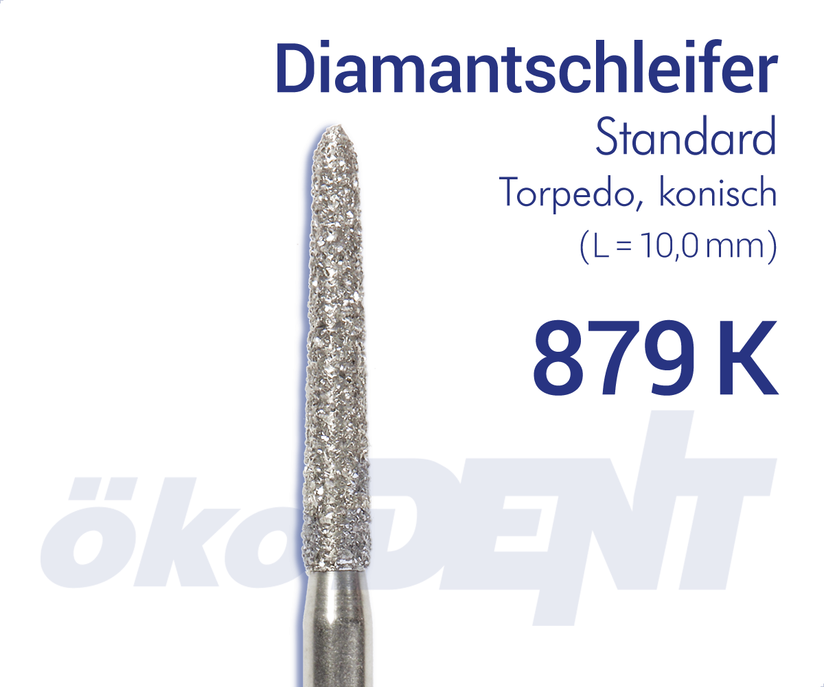 Diamantschleifer Shoulderend K / Diamond Bur Shoulder-End K