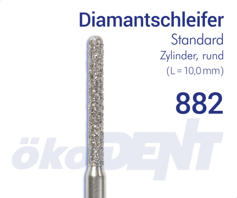 Diamond Instrument 882 - Chamfer Preparation