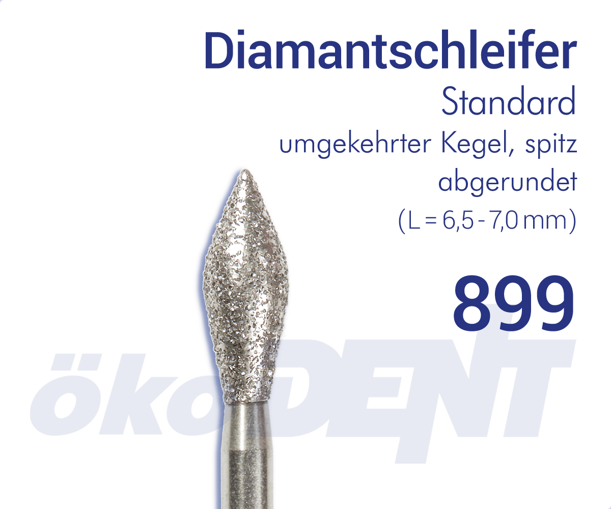 Diamantschleifer Spezialform / Diamond Bur Special 899