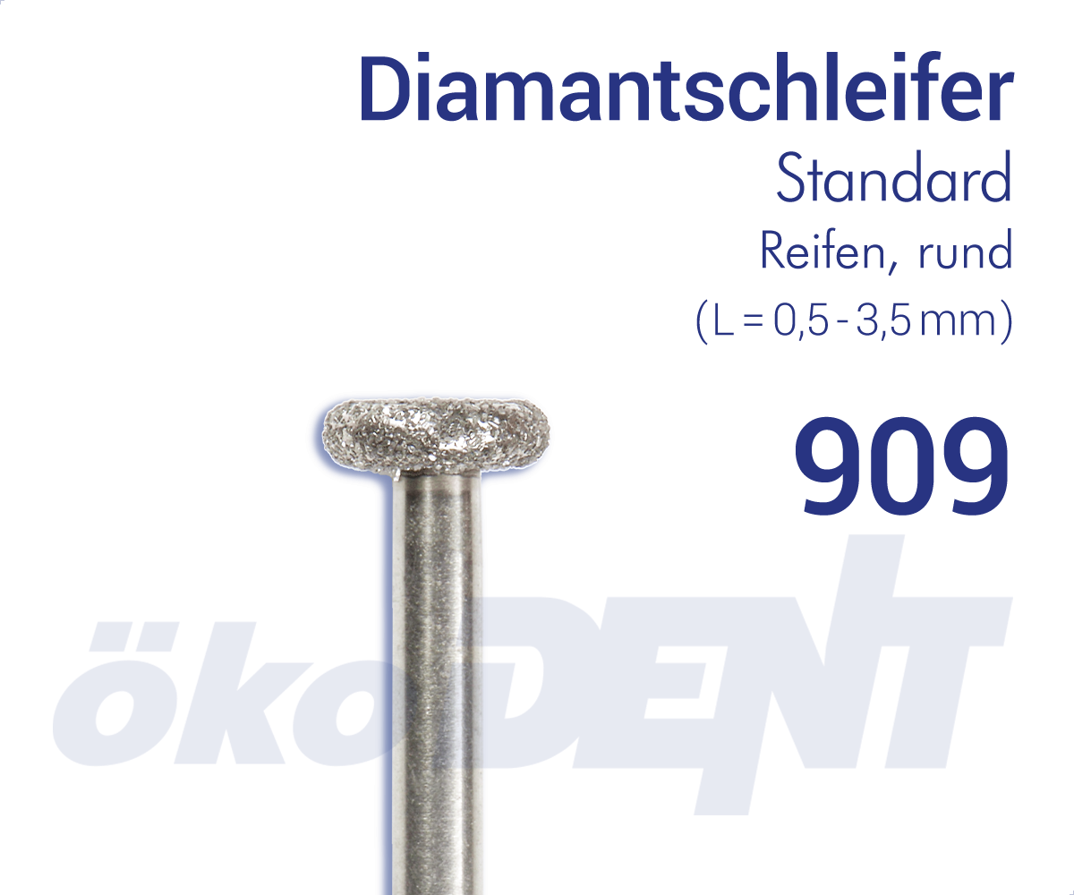 Diamantschleifer Spezialform / Diamond Bur Special 909