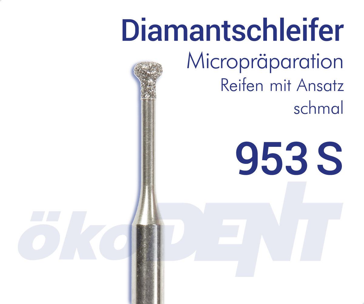 Micro-Diamant 953S - Reifen mit Ansatz, schmal