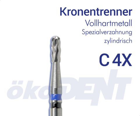 Hartmetall-Kronentrenner C4X - Zylinder, rund