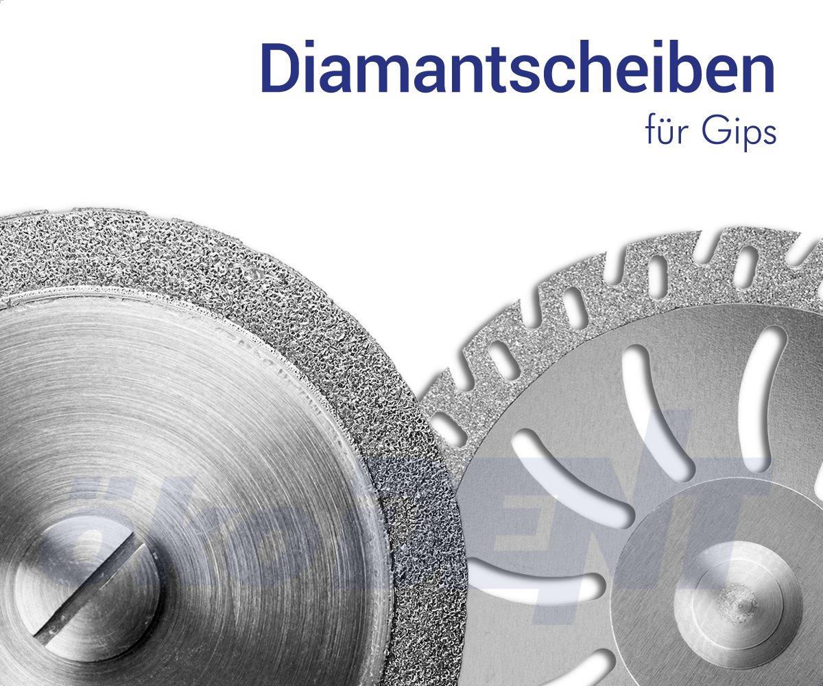 Diamantscheiben für Gips