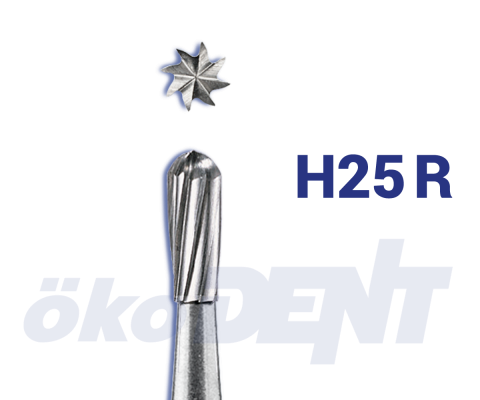 Hartmetall-Bohrer H25 R