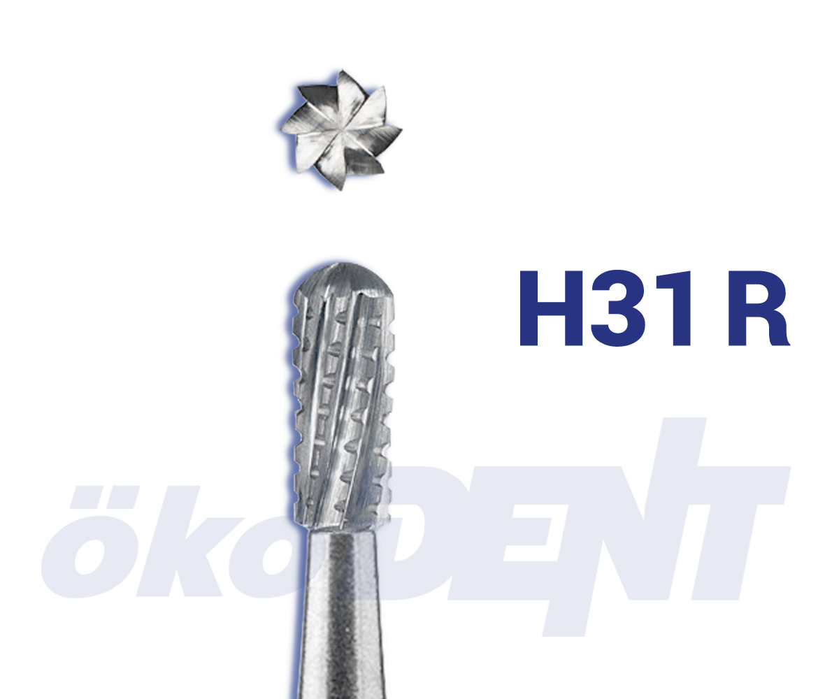 Hartmetallbohrer 31R / Tungsten Carbide Bur 31R