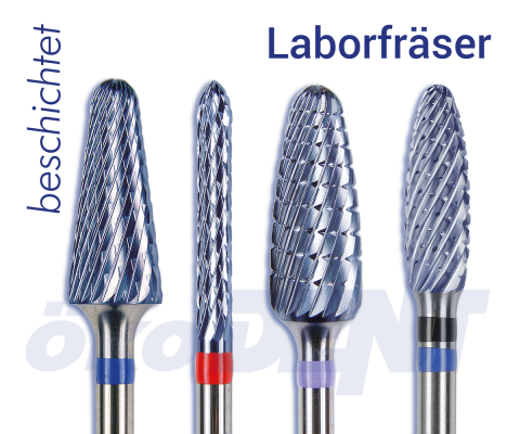 Laborfräser, beschichtet