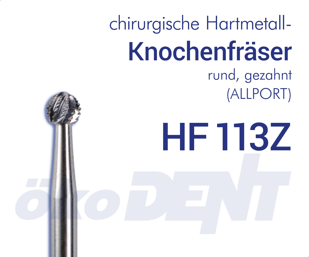 chir. HM-Knochenfräser HF113Z (ALLPORT)