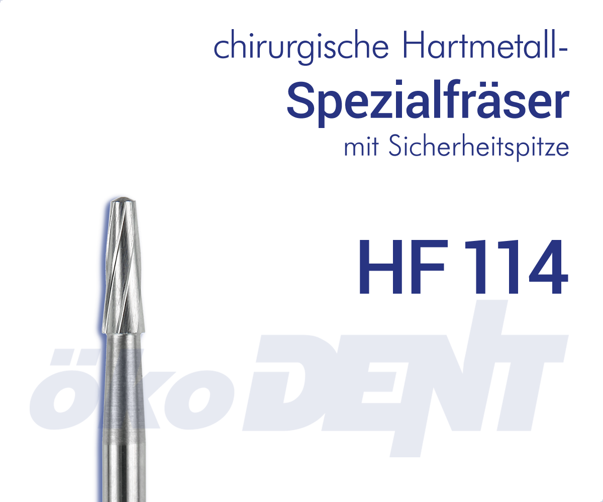 chir. HM-Spezialfräser HF114