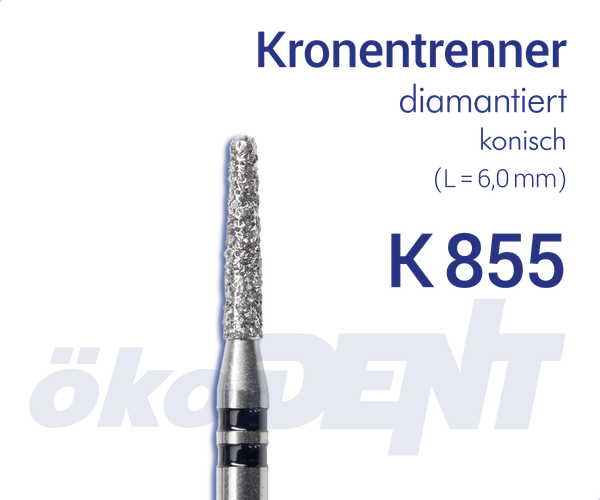 Diamant-Kronentrenner K855 - Konus, rund