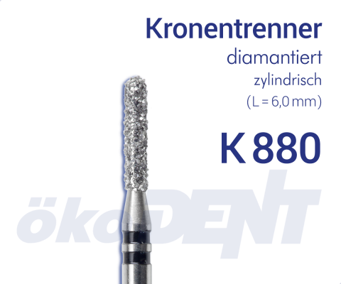 Diamond Crown Cutter K880 - Crown and Bridge Removal