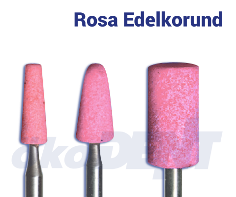 Korundschleifer - Rosa Edelkorund