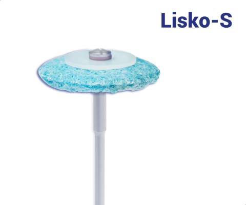 Lisko-S - weiche, elastische Polierscheiben für flexible Kunststoffe und Silikone