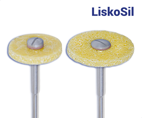 LiskoSil - fein-abrasive Polierscheiben für Tiefziehmaterialien
