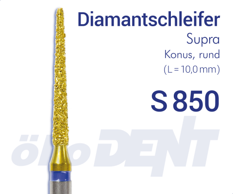 Supra-Diamant S850 - Konus, rund – ökoDENT, Diamond Burs