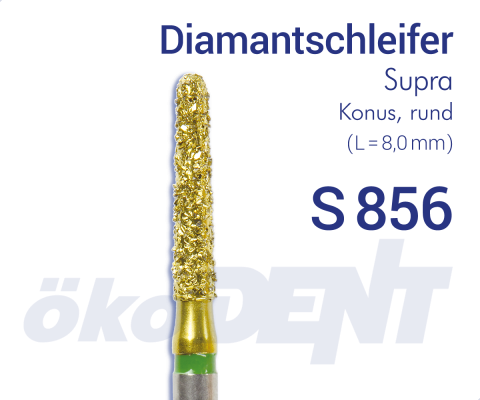 Supra-Diamant S856 - Konus, rund – ökoDENT, Diamond Burs
