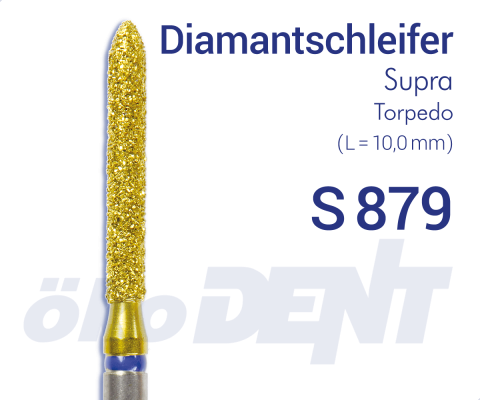 Supra-Diamant S879 - Torpedo – ökoDENT, Diamond Burs