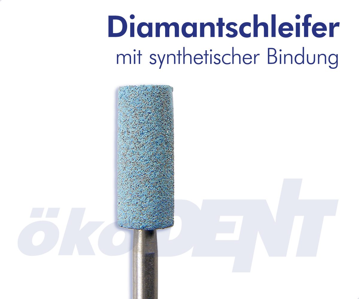 Diamantschleifer mit synthetischer Bindung