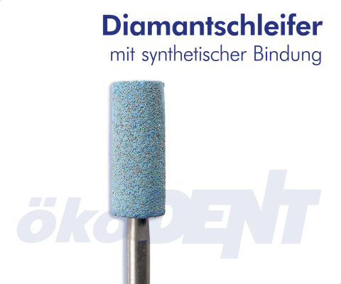 Diamantschleifer mit synthetischer Bindung