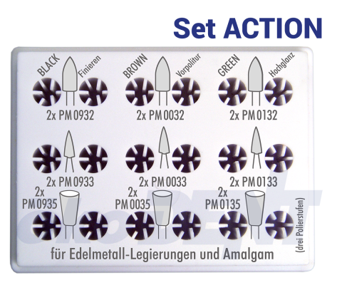 Polierer-Set - ACTION