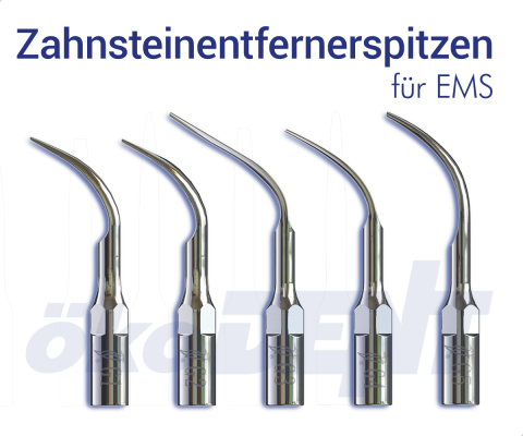 Zahnsteinentfernerspitzen (EMS kompatibel) – ökoDENT, Periodontal Instruments