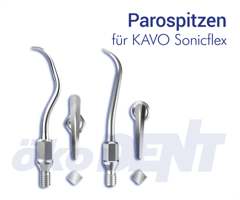 Parospitzen (KAVO Sonicflex kompatibel) – ökoDENT, Scaling Units