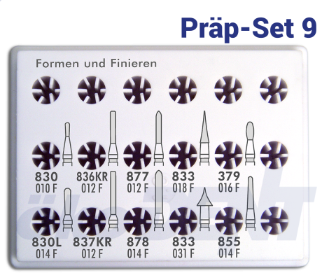 Präp-Set 9 - zum Formen und Finieren – ökoDENT, Finishing Kits