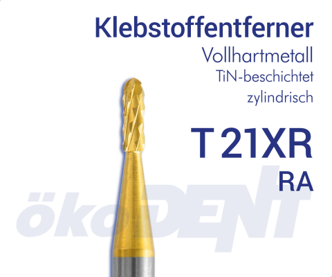 Carbide Crown Cutter T21XR - TiN Coated Metal Crown Removal