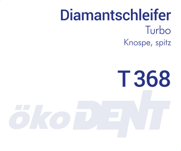 Turbo-Diamant T368 - Knospe, spitz