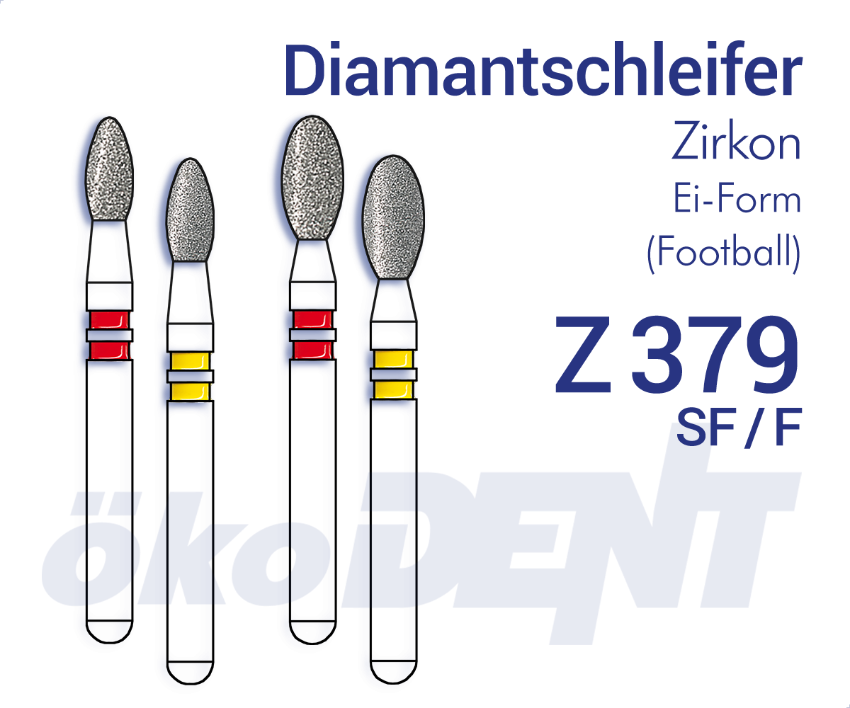 ZIRKON-Diamantschleifer Z379 – ökoDENT, Polishing Wheels & Discs