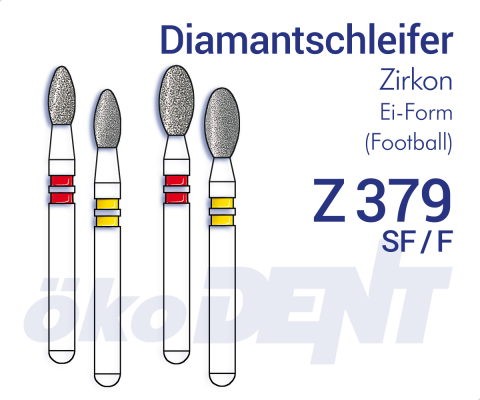 ZIRKON-Diamantschleifer Z379 – ökoDENT, Diamond Burs
