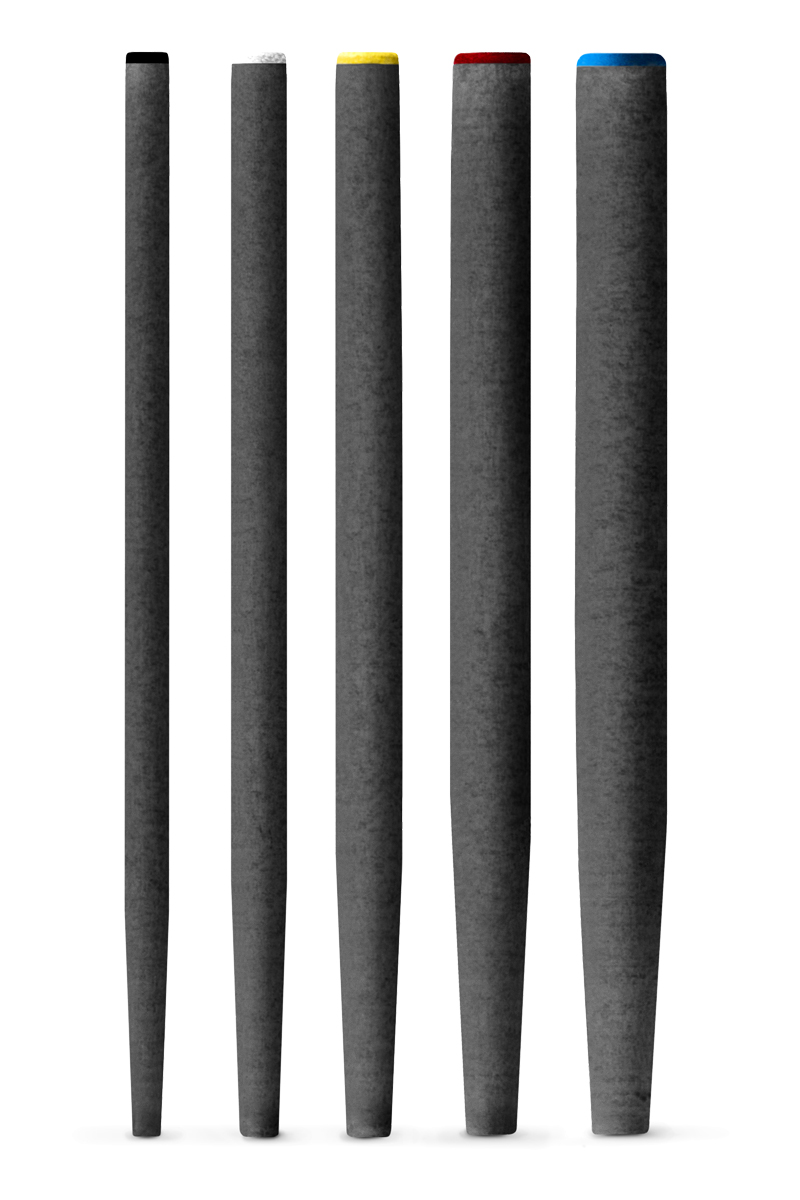 Cylindrical Over Post Black