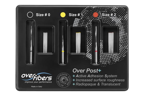 Over Post+ Tenon en fibre de verre zircone (PD100-PD103 (Forets de recharge))