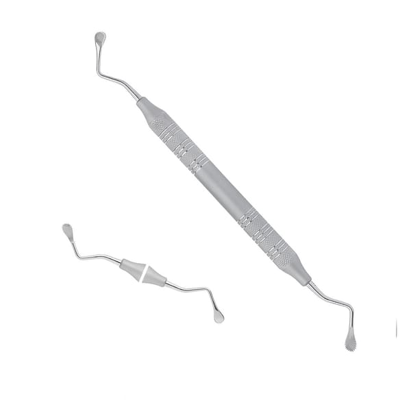 Lucas Knochenlöffel mikrogezahnt 5 mm