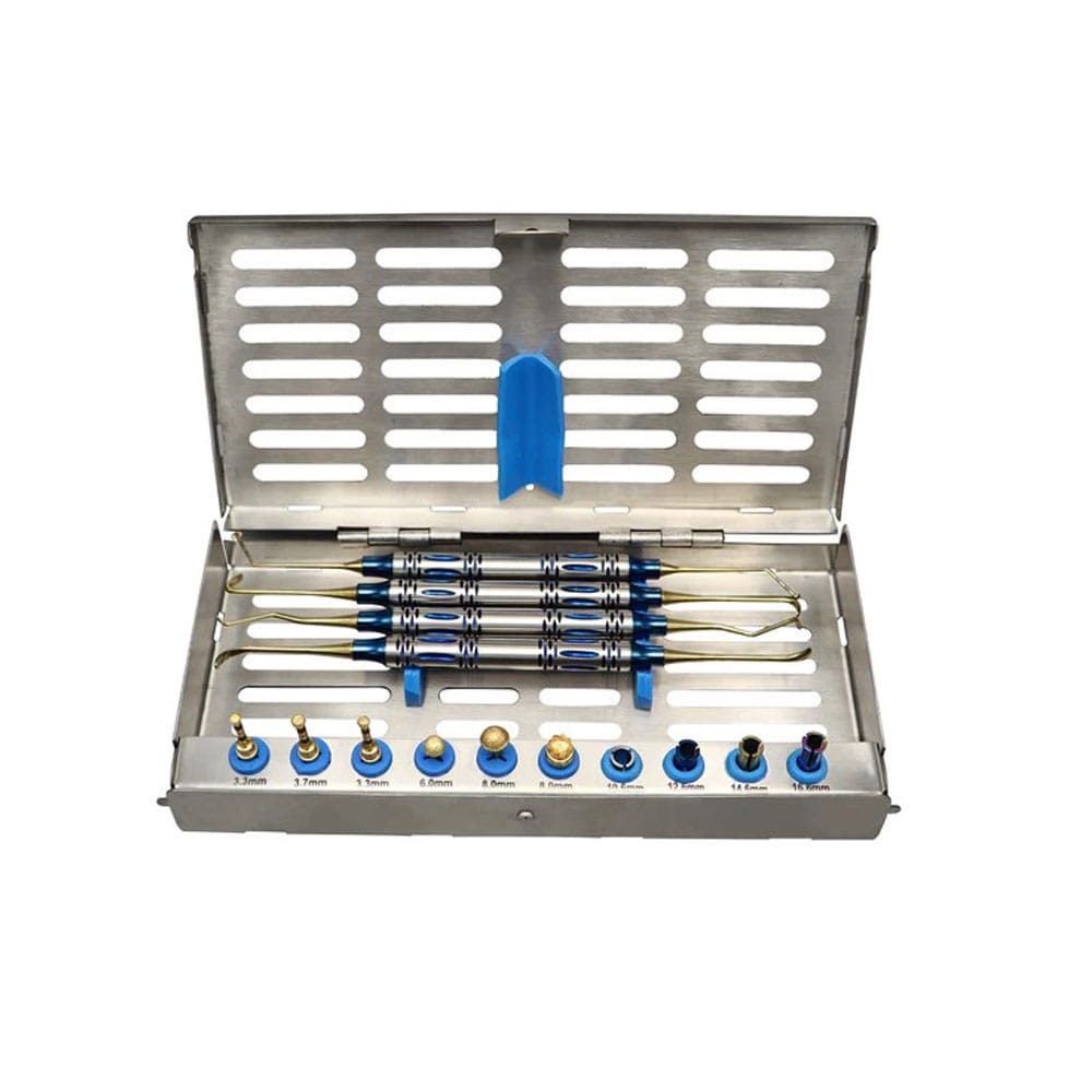Dental Implant Advanced Sinus Lift Kit Drills Stoppers Elevation Instruments – Precision Dental, System-Independent Instruments and Accessories