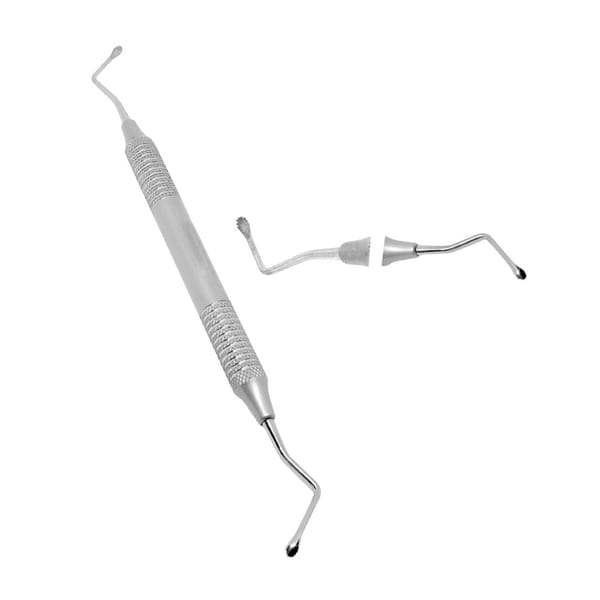Lucas Knochenlöffel mikrogezahnt 3 mm