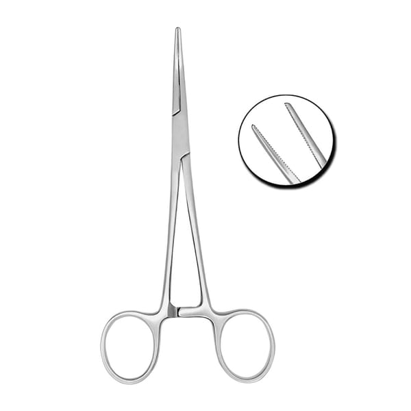 Kelly-Rankin Klemme 16 cm, gebogen