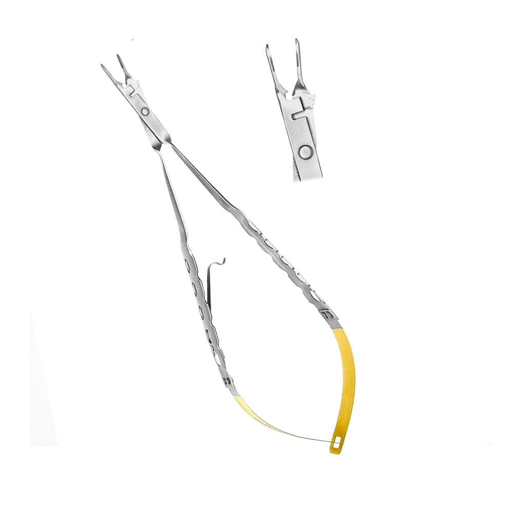 Micro Needle Holder Cutting Edge, Thumb-Lock, STR 18cm – Precision Dental, Chirurgische Instrumente