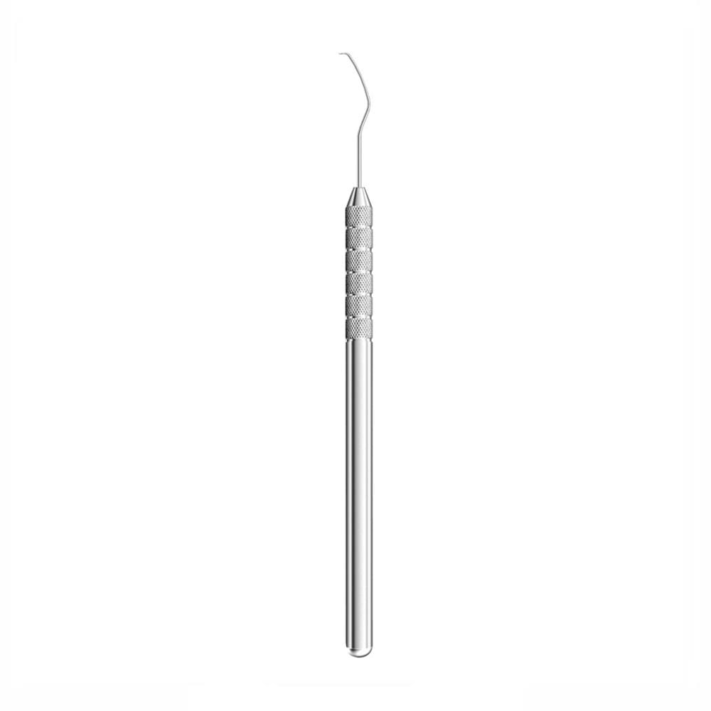 Explorer #17N, doppelt gebogener Schaft, Mini-Spitze – Precision Dental, Sonden
