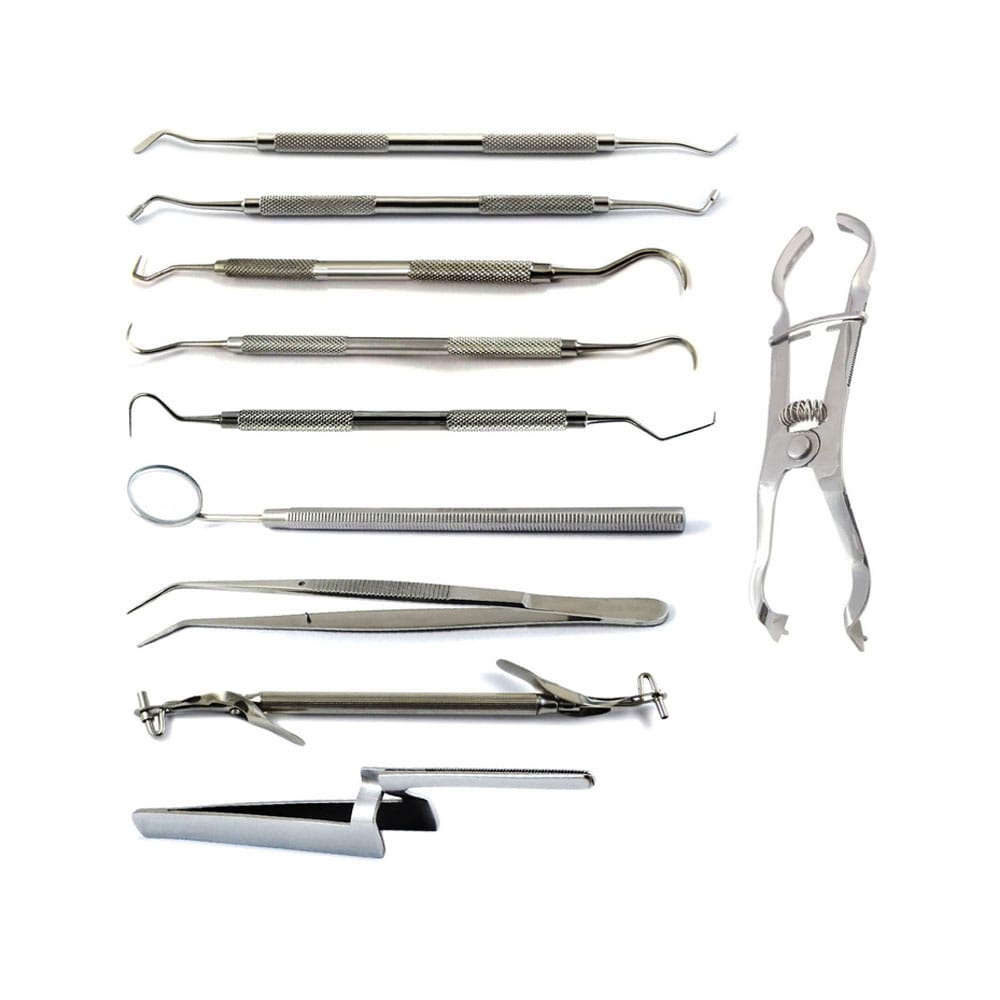 Set d'instruments pour composite restaurateur – Precision Dental, Filling Instruments