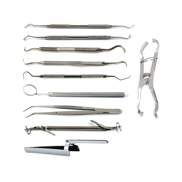 Set d'instruments pour composite restaurateur