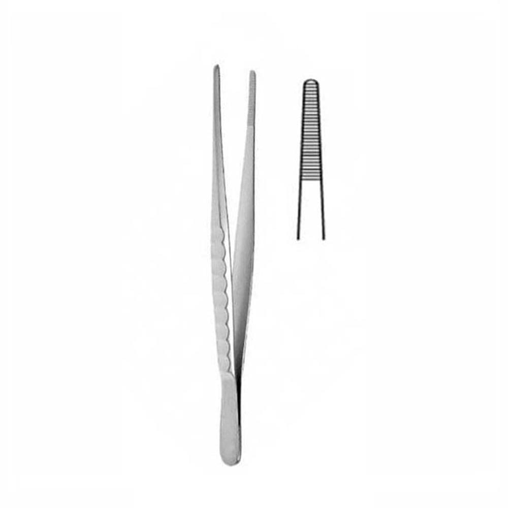 Tissue pliers, solid, USA Model, anatomical – Precision Dental, Pinzetten