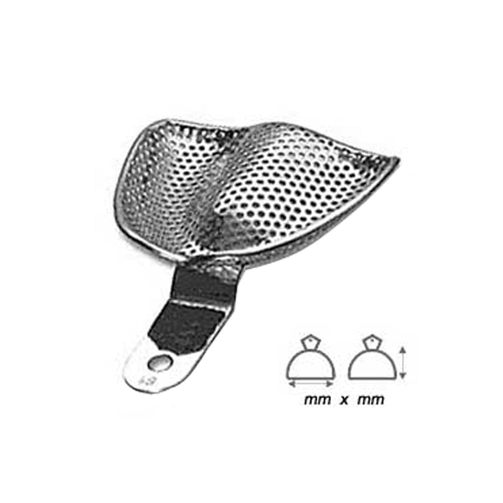 Porte-empreinte dentaire, arcade complète, perforé maxillaire – Precision Dental, Impression Trays