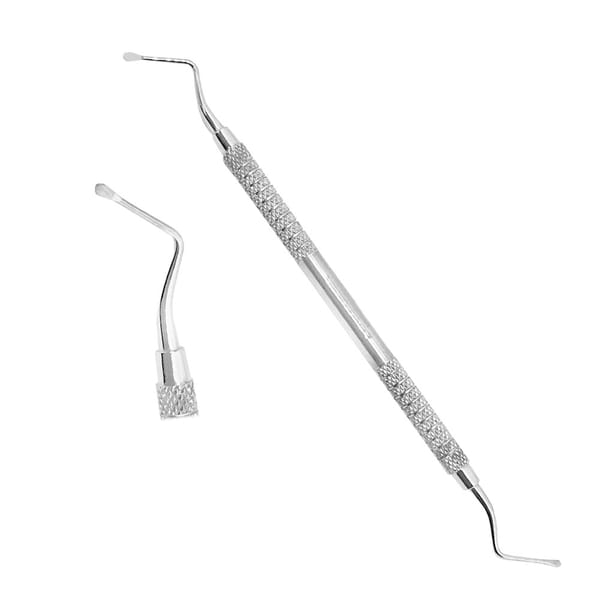 Lucas Knochenlöffel 3 mm, ungezahnt