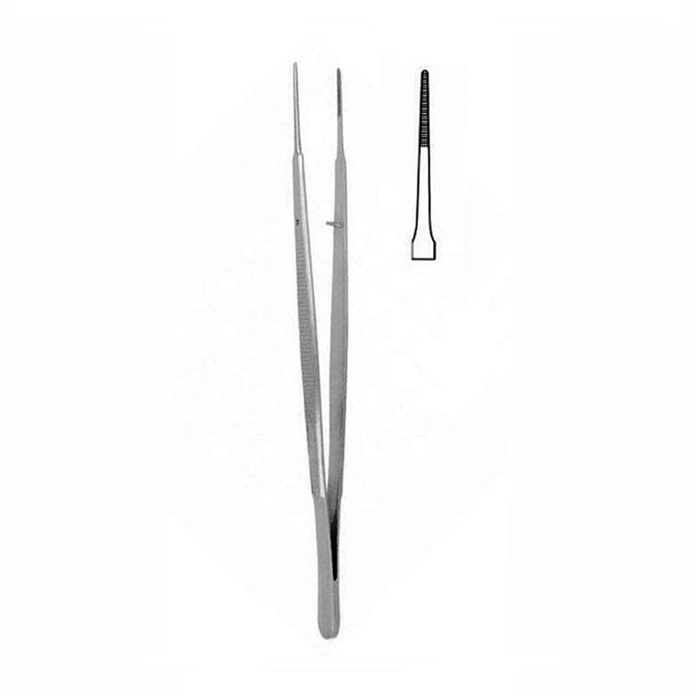 Tissue pliers, Gerald, Anatomical, 180mm, optional straight – Precision Dental, Chirurgische Instrumente